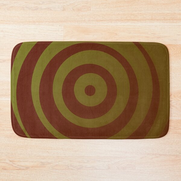 Item preview, Crimson and gold abstract circles designed and sold by VWDigitalPaint.