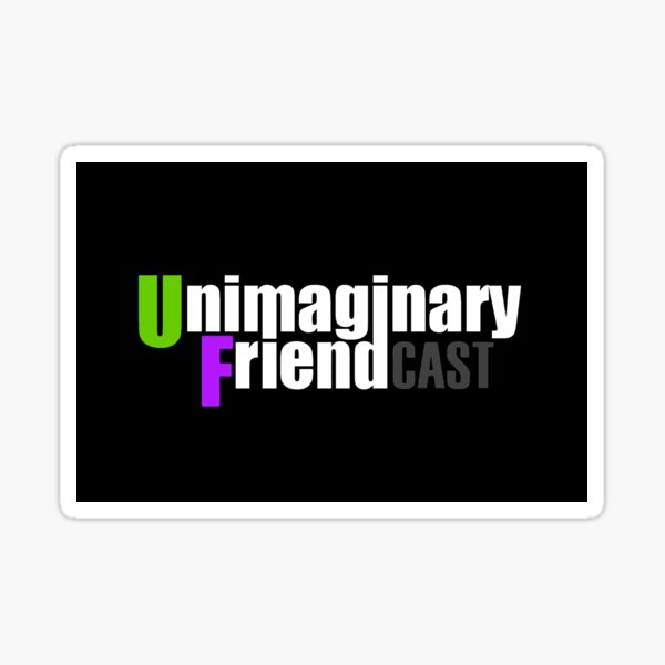 Unimaginary Friend Cast Logo Sticker