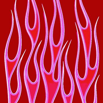 Artwork thumbnail, Pink Flames by paytonstach