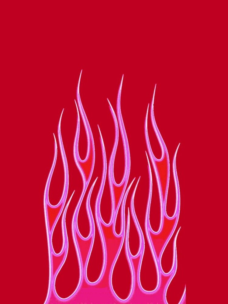 Thumbnail 4 of 4, iPhone Case, Pink Flames designed and sold by paytonstach.