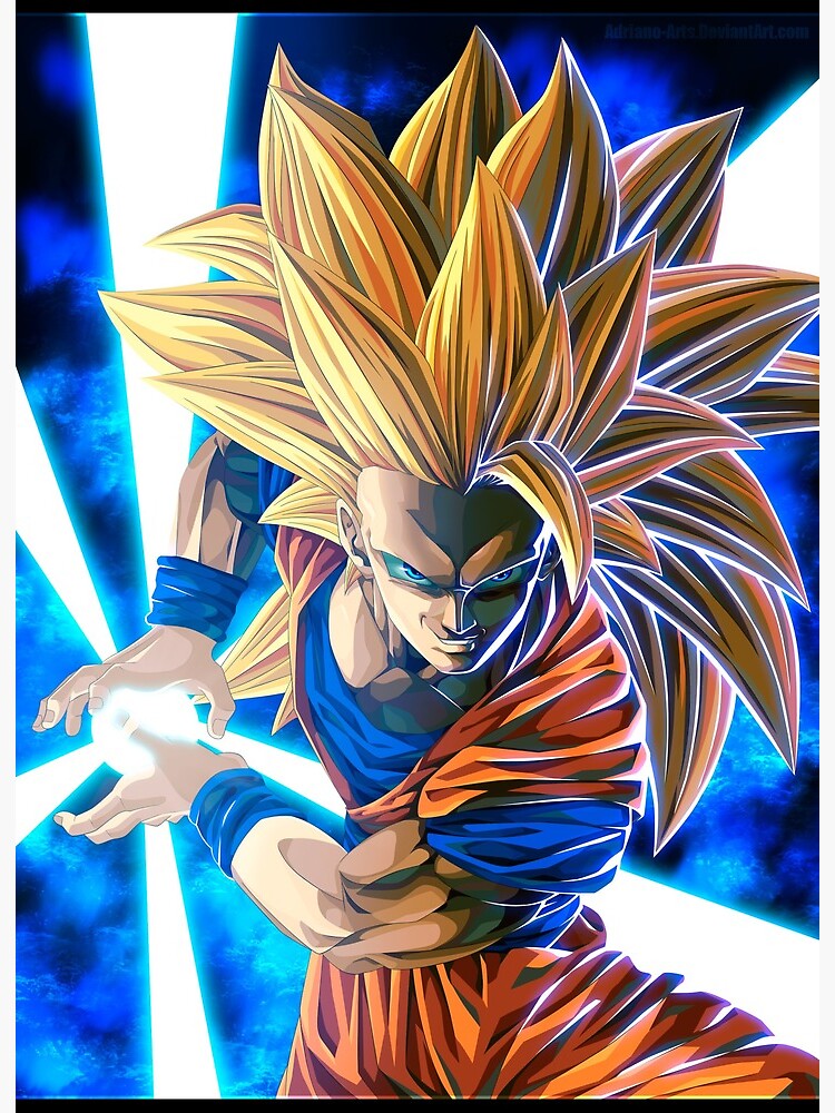 Son Goku Sayajin 3 | Art Board Print