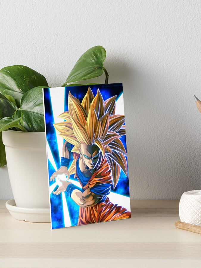 Son Goku Sayajin 3 Art Board Print for Sale by Adriano Robert