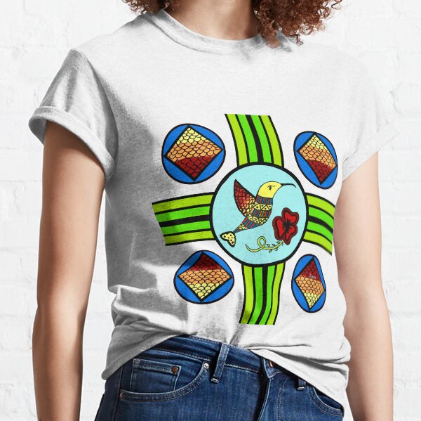 Hummingbird in spring Classic T-Shirt