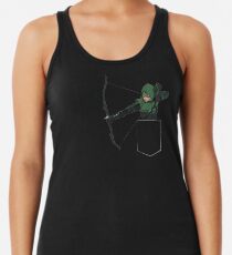 Arrow in my Pocket Racerback Tank Top