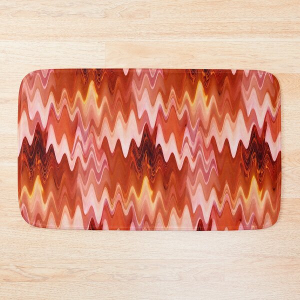 Item preview, Zigzag Burnt Orange designed and sold by JillyBeanDesign.