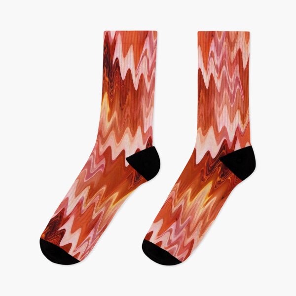 Item preview, Zigzag Burnt Orange designed and sold by JillyBeanDesign.