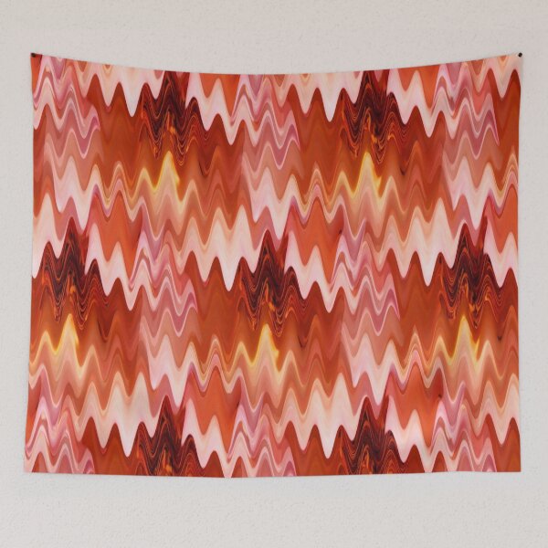 Item preview, Zigzag Burnt Orange designed and sold by JillyBeanDesign.