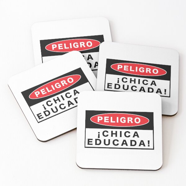 Item preview, Advertencia - Latina Educada - Chica Educada designed and sold by estudio3e.