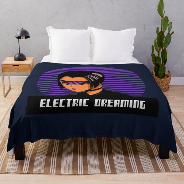 Item preview, Cyberpunk Electric Dreaming designed and sold by SoloDesignArt.
