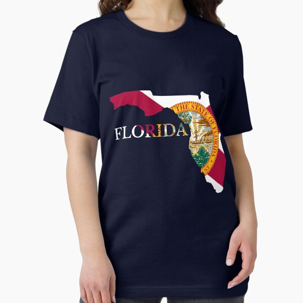 Item preview, Florida Map flag designed and sold by marosharaf.