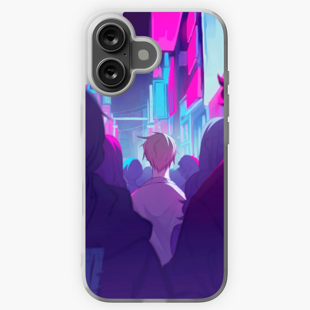 Aperçu de l'œuvre Coque souple iPhone créée et vendue par Zaccharose.