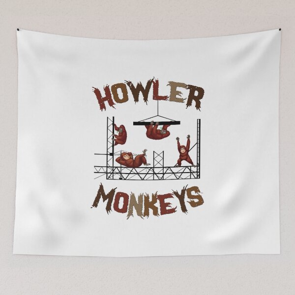 Item preview, HOWLER MONKEYS designed and sold by ScaffoldMob.