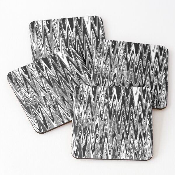 Item preview, Zigzag Black and White designed and sold by JillyBeanDesign.