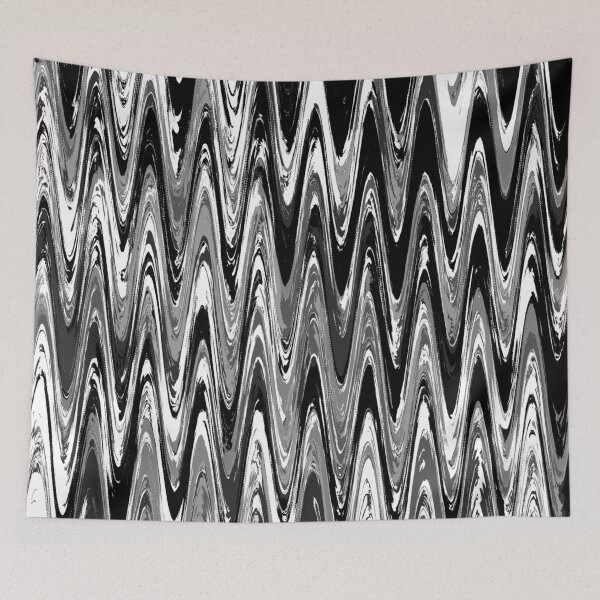 Item preview, Zigzag Black and White designed and sold by JillyBeanDesign.