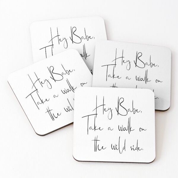 Item preview, Hey babe take a walk on the wildside print designed and sold by Skippingbird.