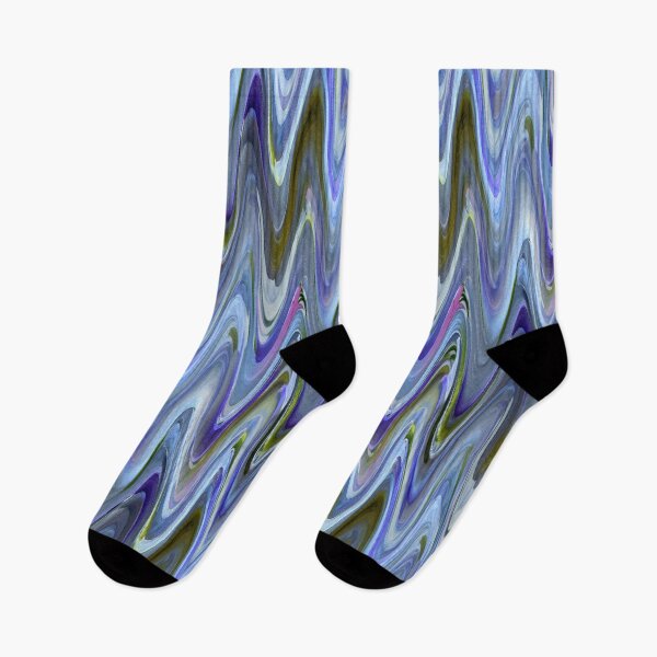Item preview, Zigzag Blue designed and sold by JillyBeanDesign.
