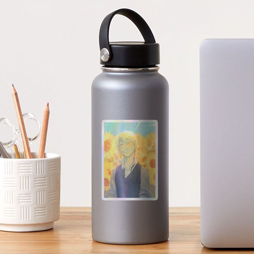 Aperçu de l'œuvre Sticker holographique créée et vendue par Zaccharose.