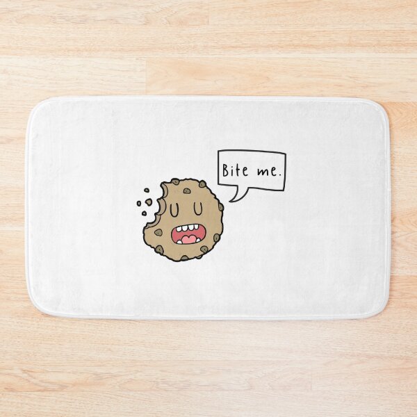 Item preview, Angry Cookie Foodie Emotional Cute Funny Gift Sarcastic Happy Fun Introvert Awkward Geek Hipster Silly Inspirational Motivational Birthday Present designed and sold by EpsilonEridani.