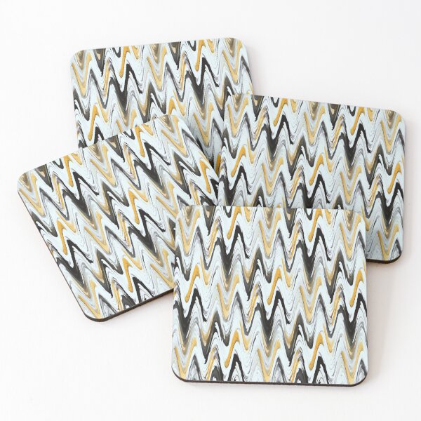 Item preview, Zigzag Black, Yellow and White designed and sold by JillyBeanDesign.