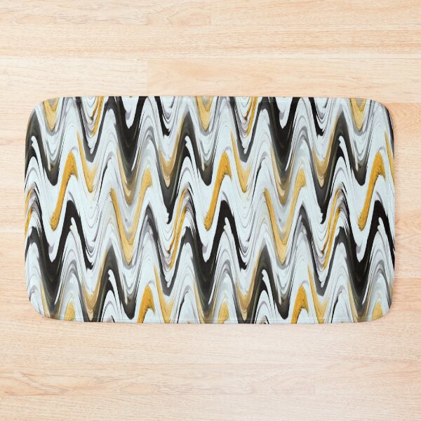 Item preview, Zigzag Black, Yellow and White designed and sold by JillyBeanDesign.