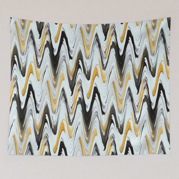 Item preview, Zigzag Black, Yellow and White designed and sold by JillyBeanDesign.