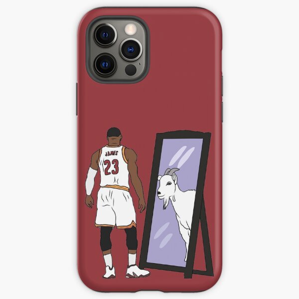 Item preview, LeBron James Mirror GOAT (Cleveland) designed and sold by RatTrapTees.