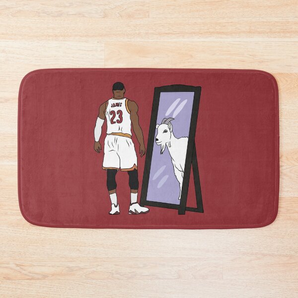 Item preview, LeBron James Mirror GOAT (Cleveland) designed and sold by RatTrapTees.