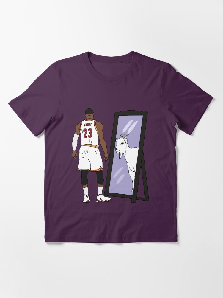 LeBron James Mirror Goat LA Lakers T-Shirt – Teepital – Everyday