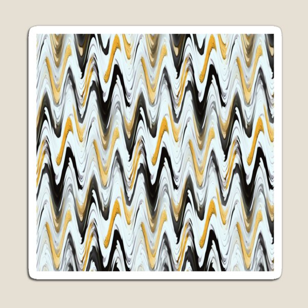 Item preview, Zigzag Black, Yellow and White designed and sold by JillyBeanDesign.