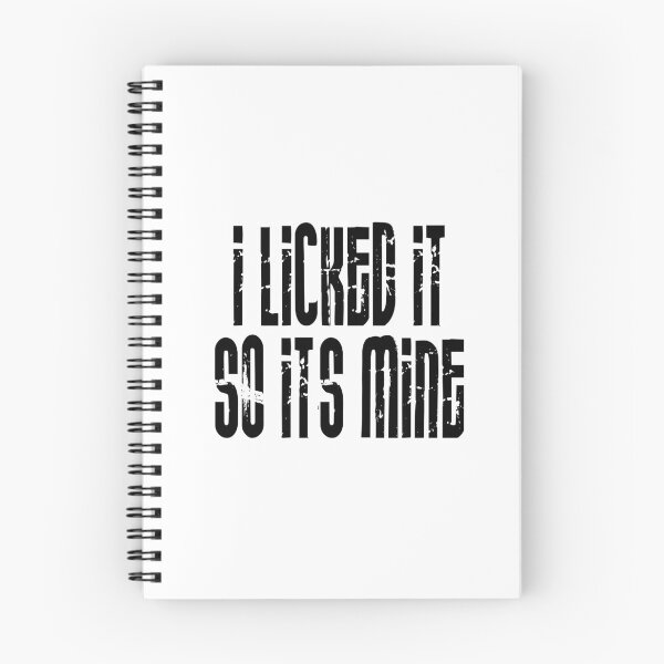 Item preview, I licked it so its mine print designed and sold by Skippingbird.