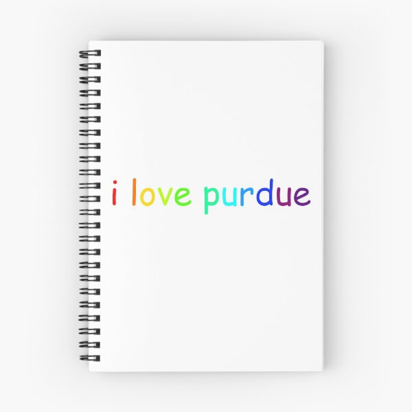 Item preview, i love purdue comic sans (rainbow) designed and sold by possibly.