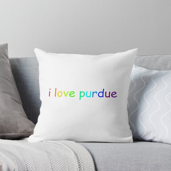 Item preview, i love purdue comic sans (rainbow) designed and sold by possibly.