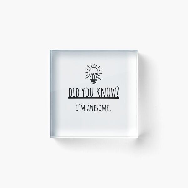 Item preview, Fun Fact Joke Sarcasm Introvert Awkward Relax Cute Sarcastic Happy Fun Inspirational Gift designed and sold by EpsilonEridani.
