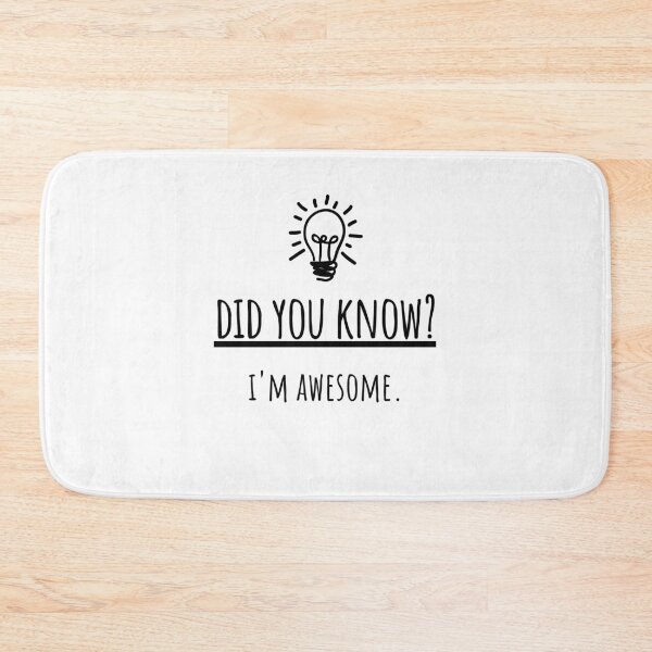 Item preview, Fun Fact Joke Sarcasm Introvert Awkward Relax Cute Sarcastic Happy Fun Inspirational Gift designed and sold by EpsilonEridani.