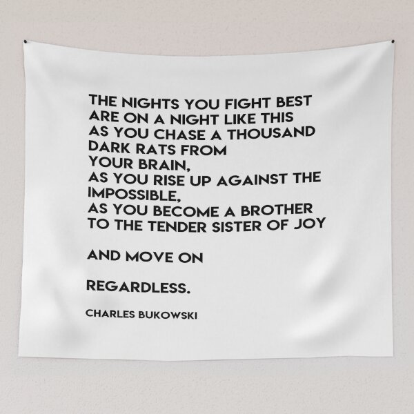 Item preview, The nights you fight best designed and sold by Skippingbird.