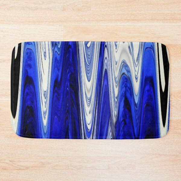 Item preview, Zigzag Cobalt Blue designed and sold by JillyBeanDesign.