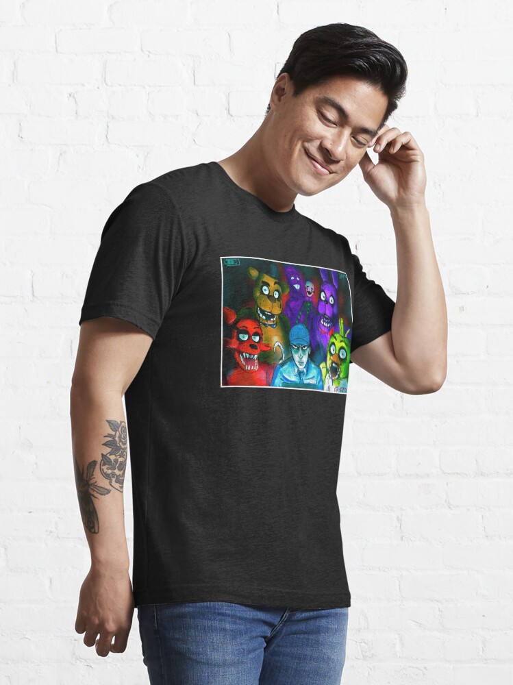 five nights at freddy's security guard shirt