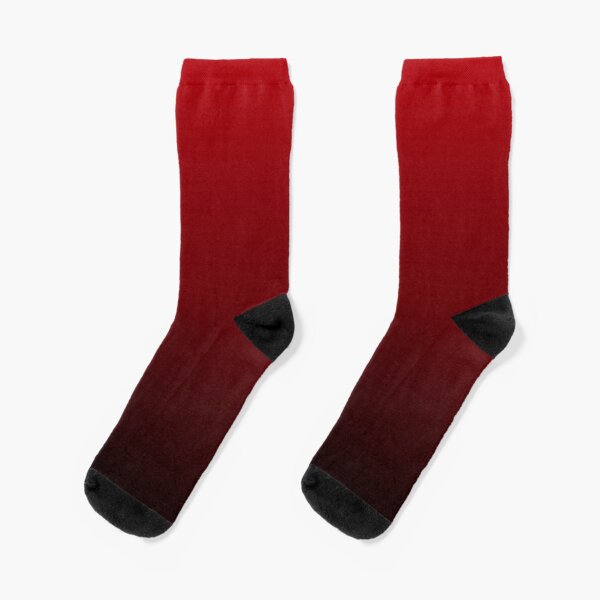 burgundy sports socks