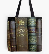 OLD BOOKS OF SHAKESPEARE Tote Bag