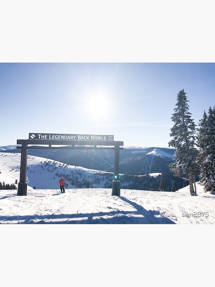 "Vail's Legendary Back Bowls Sign" Art Print for Sale by sam2875