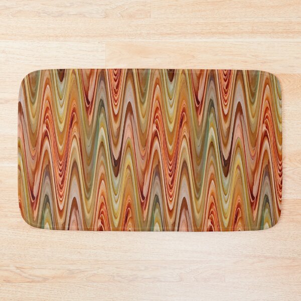 Item preview, Zigzag Orange designed and sold by JillyBeanDesign.