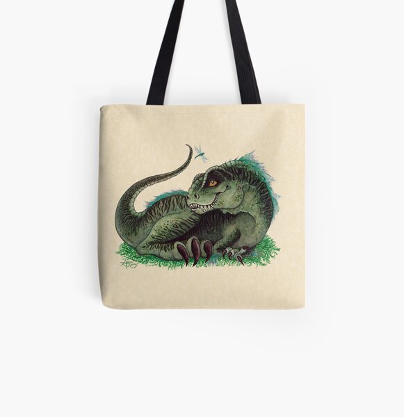 "Pinfeathers" by Amber Marine ~ Watercolor & Ink (Copyright 2016) All Over Print Tote Bag