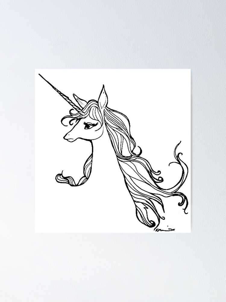 Alternate view of The Last Unicorn Poster
