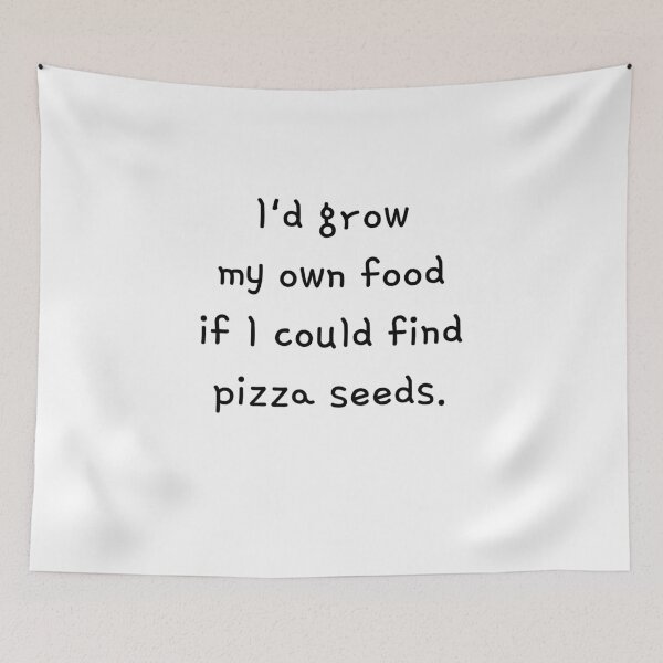 Item preview, Pizza Plants Funny Food Cute Gift Sarcastic Happy Fun Introvert Awkward Geek Hipster Silly Inspirational Motivational Birthday Present designed and sold by EpsilonEridani.