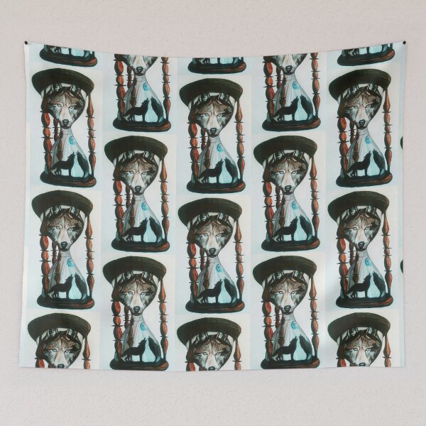 Aperçu de l'œuvre Verre sablier Wolf créée et vendue par missmermaid1990.