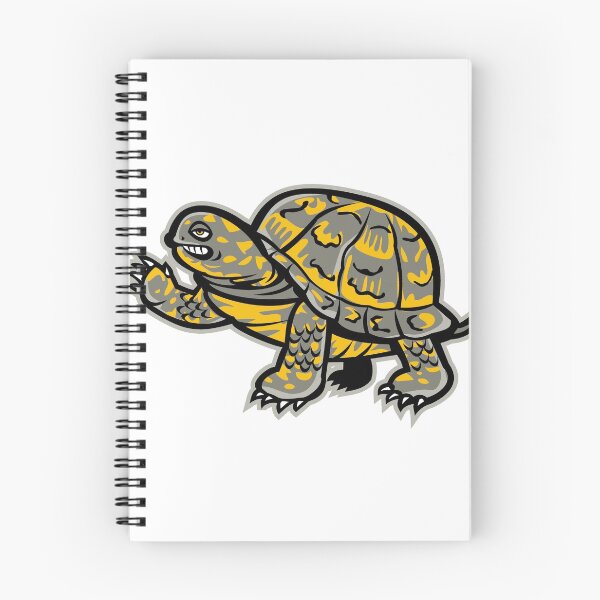 Item preview, Eastern Box Turtle Waving Mascot designed and sold by patrimonio.
