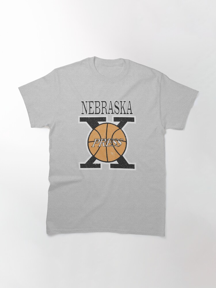Nebraska Basketball" T-shirt broganreynik | Redbubble