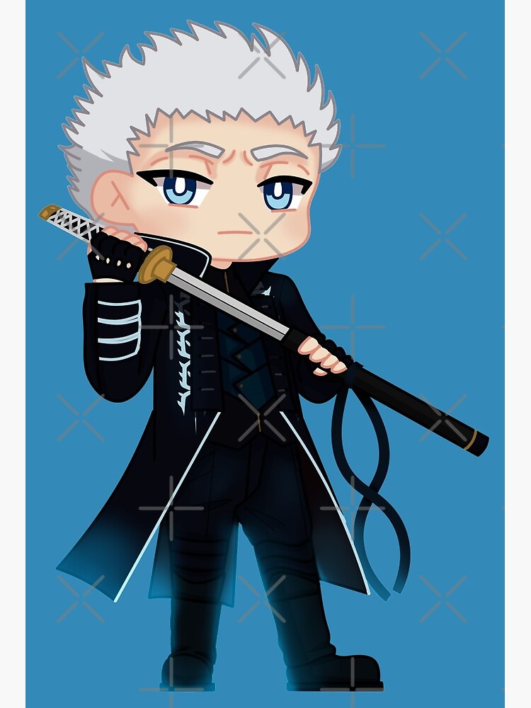 Vergil - DMC Sticker for Sale by SchellStation