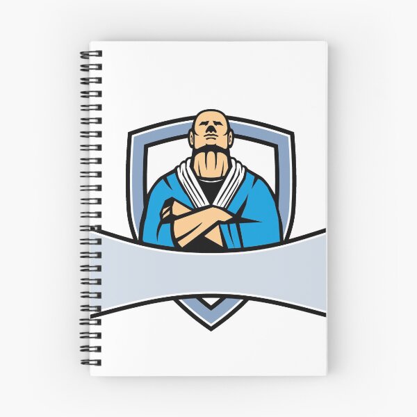 Item preview, Brazilian Jiu Jitsu Master Shield Mascot designed and sold by patrimonio.