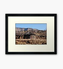 just hanging out Framed Print